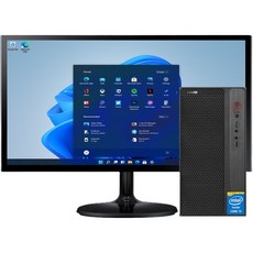 24인치 LED 쿠팡추천 사무용 완제품 풀세트 조립컴퓨터 컴퓨터 사무용 가정용 게임용 윈도우10, 01번) I5/2세대 22LED+풀세트, WIN10 Home, 120GB, 8GB, 블랙톤