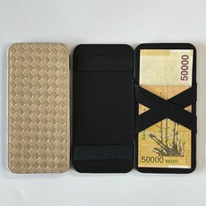 [퍼펙트캐디] 체크 요술지갑 골프지갑 머니클립 골프 악세사리 필드 용품