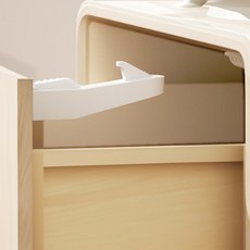 히든터치락 아기 서랍잠금장치 서랍장 싱크대 내장형 안전 문열림방지, 10개, 화이트