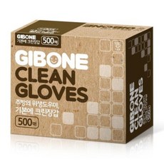 기본에 크린장갑, 500개입, 3개