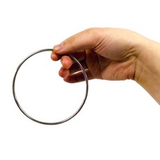 (KC인증) JL매직 어린이 연습용 소링 닌자링 마술 동그란 링을 연결하고 분리하는 초등 마술도구 발표회 학예회 장기자랑, 1개