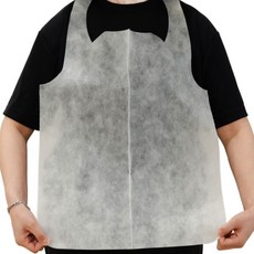 김가상점 국산 일회용 앞치마, 화이트, 100개