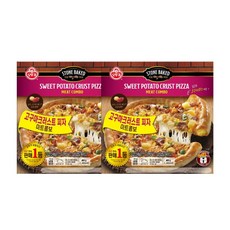 미트콤보 고구마크러스트 피자 497g 2개