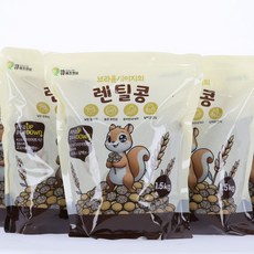 브라운세이지 렌틸콩 렌즈콩 2025년 캐나다산, 5개, 1.5kg