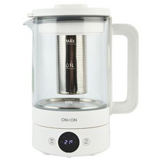 온더랩 내열유리 보온 분유 전기 주전자 티포트, OTO-24005TM
