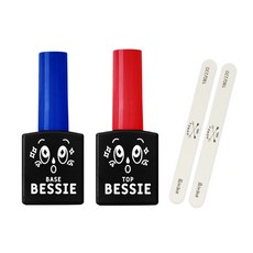 Vessi Base Gel + Top Gel + Wood Pile 2p Set, 基礎凝膠，頂部凝膠，木樁, 5組