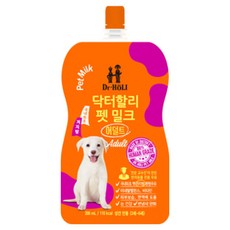 닥터할리 펫밀크 200ml x 10개입-저지방 펫밀크 8종, 닥터할리펫밀크 어덜트, 10개
