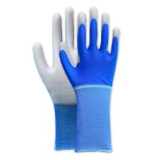 한우 PU 로얄블루장갑, 장목M, 10개