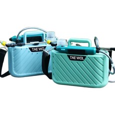 태월 충전식 전동분무기 고압분무기 농약분무기 휴대용 살포기, 블루, 1개