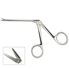 SHUFA 슈파 노예스 마이크로 이어 포셉 8cm (이물겸자 / 악구겸자 / Noyes Alligator Ear Forceps), 1개, SH010-001