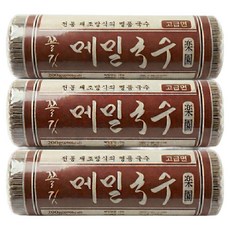 프리미엄 전통방식 맛이 다른 메밀국수 쫄깃한 건면, 3개, 1kg