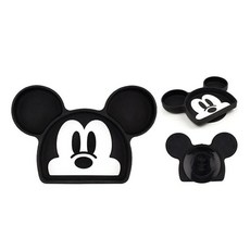 범킨스 자기주도 이유식 유아 흡착식판, 미키, 1개, 단품