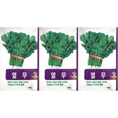 열무 씨앗, 3개