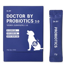 닥터바이 강아지 프로바이오틱스 유산균, 30회분, 장건강/유산균, 1개