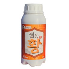 월동황 500ml 겨울 유황 제 과수 보호 월동유 토양 관주 석회보르도 액 비료 약 사과 감귤 블루베리, 1개
