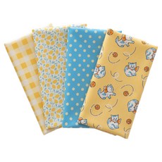 천가게 원단패키지 플라워 꽃무늬 체크 스트라이프 조각천 33종, 1세트, 209