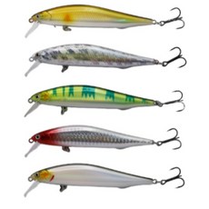 코르빈 바다 민물 겸용 미노우 5종 (9cm 11cm), 혼합색상, 10개, 10g