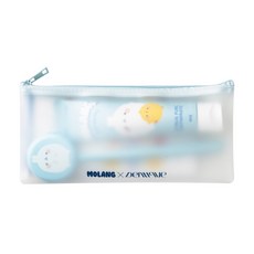 몰랑이 X 덴띠끄 트래블키트(여행용 칫솔 치약 세트 방수 스티커 포함), 1개, 80g