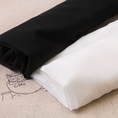 접착식)실크심지, 02.블랙(90cm), 1개