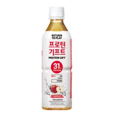 프로틴기프트 사과맛 단백질 음료수 보충제 분리유청, 500ml, 5개