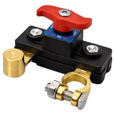 배터리 차단 스위치 15~18mm 12V 24V 겸용 방전 누전 차단기, 1개