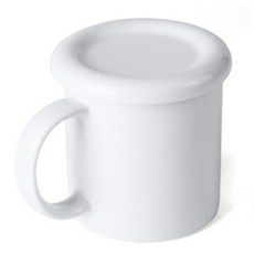 머그컵뚜껑/화이트뚜껑/11온스뚜껑/8온스뚜껑, 1개