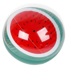 ROIWING 물놀이 원형 입체 투명 비치볼 30cm, 수박