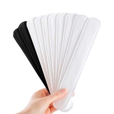 모자 땀 흡수 패드 라이너 캡가드 오염방지 50P, 화이트+블랙, 1개