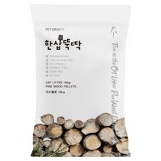 한삽뚝딱 펠렛 고양이 모래, 10kg, 1개, 우드향
