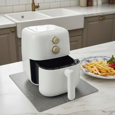 독일모티프매트 에어프라이어 열차단매트 오븐깔개 받침대, 그레이바이올렛 도트, 1개