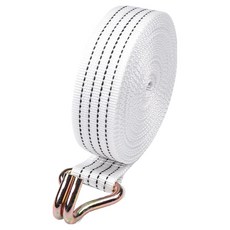 신명자동바 50MM 환봉타입 깔깔이바[벨트단품], 화이트, 1개