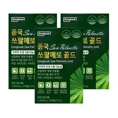 동국헬스케어 쏘팔메토 골드 30g, 30정, 3개