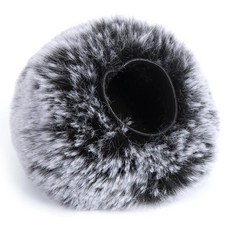 블루 예티 / 블루 예티 프로 X 마이크 커버 폼 호환 데드캣 윈드스크린 스펀지 모피 커버 Blue yeti X yeti pro, 모피 그레이, 1개