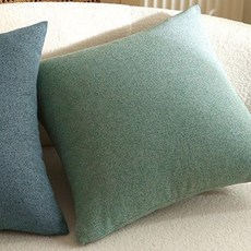 가려거든 북유럽 솜포함 소파쿠션 2개입, 그린