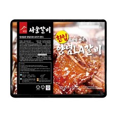 양념LA갈비 한입갈비500g, 2개, 500g