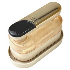 모아니스 스팀다리미 핸디형 접이식 휴대용 다리미, 베이지