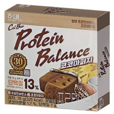 프로틴 바란스 코코아퍼지, 76g, 6개