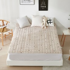 클릭 프렌즈베어 온수매트커버, 베이지