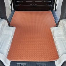 pv5 카고 트렁크매트 적재함 차박 풀커버 화물 바닥매트 포카샵, 플렉스큐브 오렌지, pv5카고