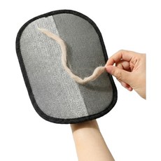 옷 소파 침구 털 싹! 반영구 정전기 털 제거 청소 장갑 펫 죽은털 제거 돌돌이 대용, 1개, 단품