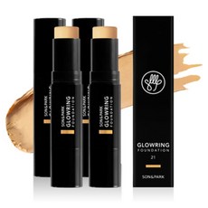 Son&amp;Park 發光戒指粉底, 21號, 2件