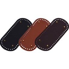 바이유즈 타원형 인조가죽 가방바닥 가방밑판, 혼합