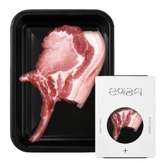 [한근의공식] 강원도 1등급 한돈 돈마호크 스테이크용 냉장 600g, 300g, 2개