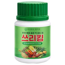 영진팜 쓰리킹 유기농 살충제 살균제 화분 진딧물 응애 총채벌레 깍지벌레 노린재 온실가루이 퇴치 약 탄저병 노균병 흰가루병 곰팡이병 무늬병 가정용 농업용, 2개, 100ml 2개, 100ml