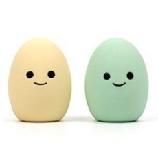 토리토스 미니에그봉봉 솜사탕 강아지 삑삑이 공 초소형 장난감, 2개, 버터&민트