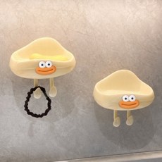 토브몰 강력흡착 2in1 비누거치대 2p세트 물빠짐 비누받침대 욕실 칫솔 면도기 걸이, 2개