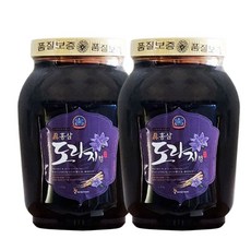금산 홍삼 + 도라지청 원액 대용량 부모님건강선물 2400g, 2박스, 2.4kg