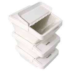 비닐스토어 이케아 분리수거함 소르테라전용비닐 (스티커증정), 100개, 37L