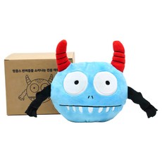 meongmoongs 寵物發聲振動附件娃娃 26 x 17cm, 混色, 1個