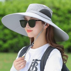 데일리공감 빅사이즈 햇빛 리개 모자 3배이상 넓은 대형 그늘막 벙거지모자 햇볕차단 챙큰 모자 선바이저모자 햇빛가림모자